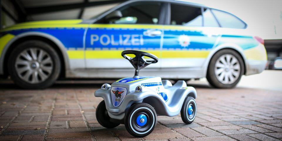 Bobby Car Polizei Wesel